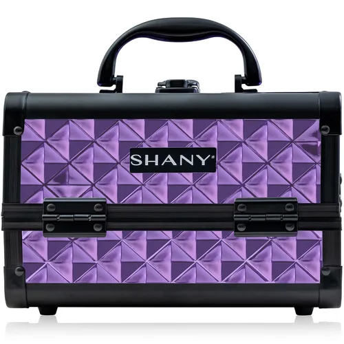 Miniatura 13 de SHANY Caja de maquillaje elegante, caja de cosméticos, estuche de maquillaje portátil, organizador de cosméticos de belleza, almacenamiento de joyas