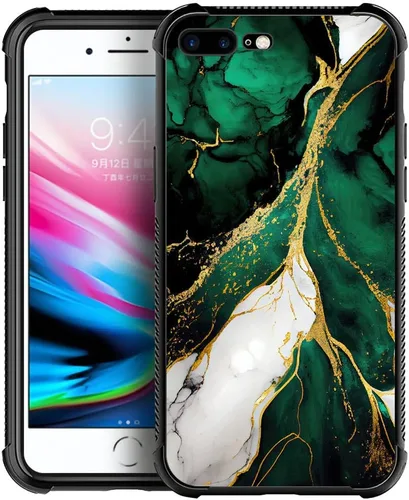 Miniatura 34 de DJSOK Compatible con iPhone 13 Funda, Diseño con Patrón Parachoques Trasero Anti Arañazos Esquinas Reforzadas TPU Suave Caver, Fundas para Hombres