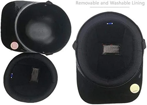 Miniatura 5 de Medio casco retro de motocicleta para hombres y mujeres, a la moda, modelo de gorra de béisbol para adultos, casco de cara abierta para adultos