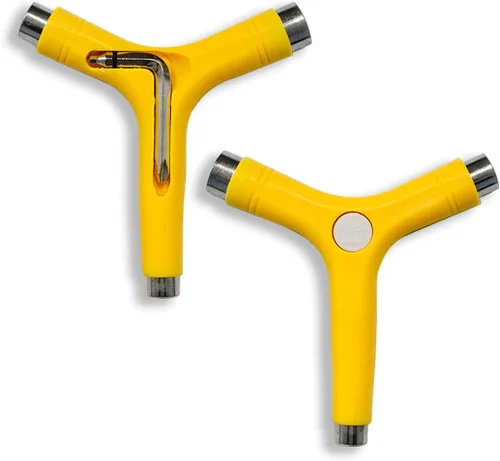 Miniatura 6 de Yocaher Monopatín Longboard Multifuncional Y-Tool Herramienta de Patín Tamaño de Bolsillo Todo en uno (1 pc)