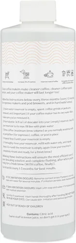Miniatura 3 de Descalcificador líquido para máquinas de espresso y la mayoría de los tipos de cafeteras
