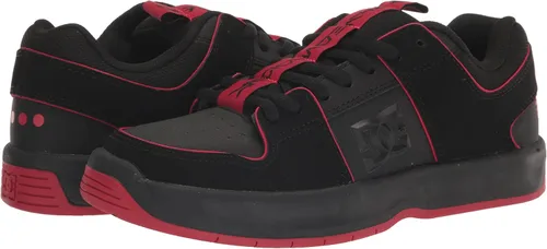 Miniatura 7 de DC X Star Wars The Mandalorian - Tenis de patinaje para hombre, NegroNegroRojo (Lynx Zero)