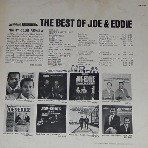 Miniatura 2 de The Best of Joe & Eddie [Vinyl LP]