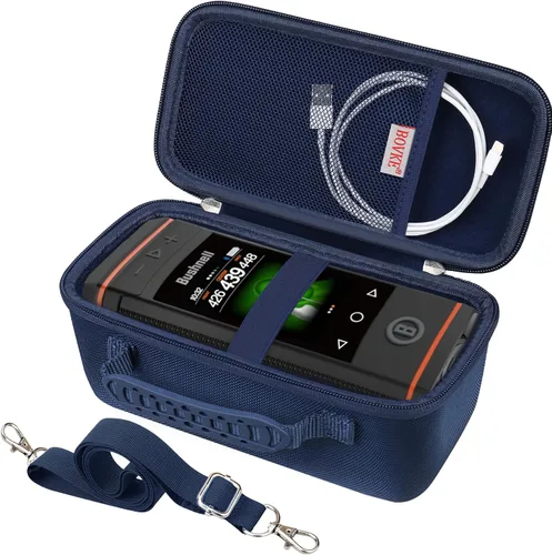 Miniatura 8 de BOVKE Funda de viaje para altavoz GPS Bushnell Golf Wingman HD, soporte portátil de almacenamiento de altavoz GPS de golf, organizador de bolsa