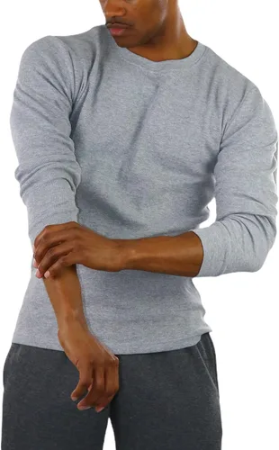 Miniatura 6 de ToBeInStyle - Camiseta térmica de manga larga, pesada o de peso medio, para hombre