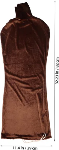 Miniatura 2 de ULTECHNOVO Funda de terciopelo para maniquí, funda de tela ligera, 29.52 x 11.41 pulgadas, cubierta de tela suave para maniquí, reemplazo
