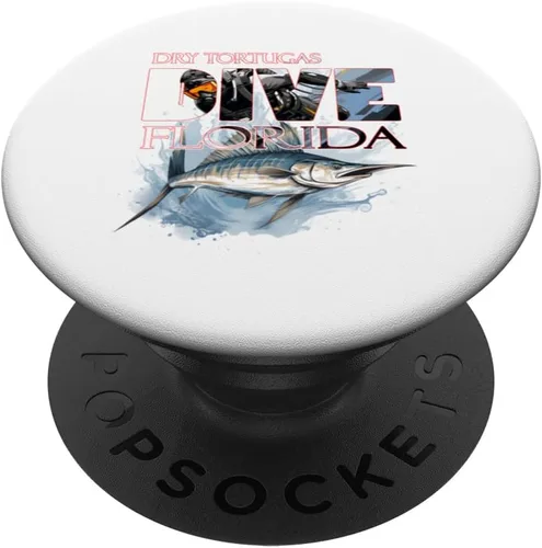 Miniatura 6 de DIVE Dry Tortugas Florida SCUBA Diving Snorkeling PopSockets MagSafe PopGrip for iPhone