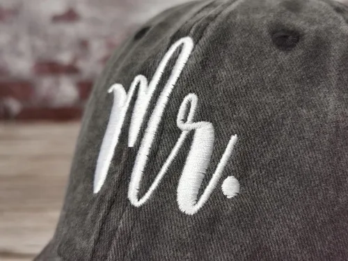 Miniatura 4 de Hepandy Sombreros de béisbol Mr and Mrs para hombres y mujeres