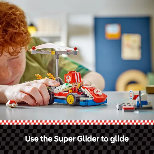 Miniatura 5 de LEGO Super Mario: Kit estándar de Mario Kart, juego de construcción de juguetes coleccionables para niños, niños y niñas, a partir de 7 años
