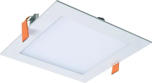 HALO HLB Luz LED Ultra-Delgada Empotrada Cuadrada Sin Lata de 6 Pulgadas para Techo y Ducha 975 Lúmenes 5 Temperaturas de Color Clasificación Húmeda