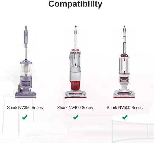 Miniatura 3 de QINAN Piezas de aspiradora Ruedas de repuesto para Shark Navigator Lift Away NV350, NV360, NV352, NV356E, NV500, NV502, NV650, NV752, HV300, HV320
