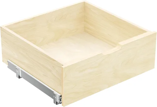 Miniatura 11 de LOVMOR Organizador de gabinete extraíble, cajones extraíbles para armarios, estante de cajones de madera deslizante, organizadores biselados de 8