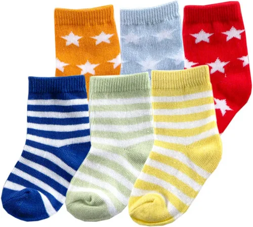 Miniatura 11 de Luvable Friends Conjunto de calcetines unisex para bebé recién nacido y bebé