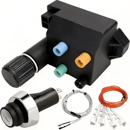 Miniatura 21 de SafBbcue 80462 Encendido de parrilla de repuesto para accesorios de parrilla Weber Q1000/Q2000, para encendido de parrilla de gas Weber Q100 Q200