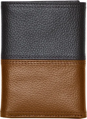 Miniatura 21 de Nautica Men's Trifold Wallet RFID Blocking Protection ID Window Card Slots Genuine Leather Durable