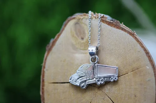 Miniatura 4 de CaliRoseJewelry - Collar de plata de ley para hombre