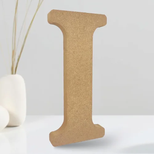 AOCEAN Letras de madera diseñables de 8 pulgadas, letras de madera sin terminar para decoración de pared, letras decorativas de pie, rebanadas,