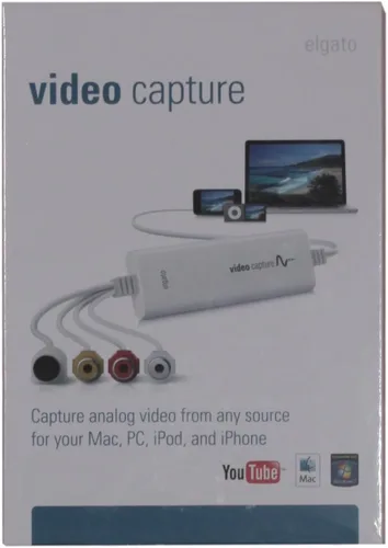 Miniatura 2 de BCAPTURE DC60 - Adaptador de captura de video USB 2.0 con software de edición de video, Blanco