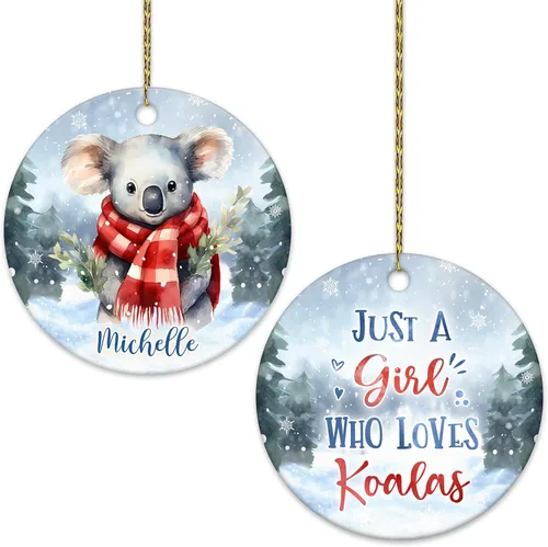 Miniatura 9 de Hyturtle Adorno de Navidad personalizado, con nombre personalizado, círculo de cerámica, para amantes de las abejas, decoración de árbol, regalo