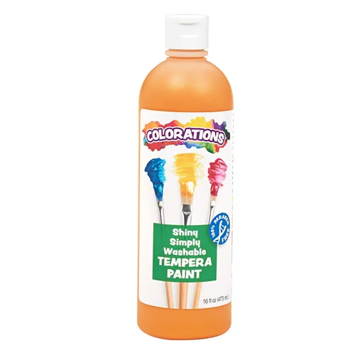 Miniatura 11 de Colorations Pintura lavable con efecto metálico, 16 onzas líquidas, negro, no tóxico, vibrante, atrevido, pintura para niños, manualidades