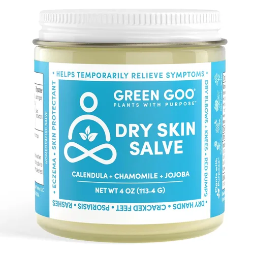 Miniatura 2 de Green Goo Cuidado natural de la piel para eczema, psoriasis, manos y pies agrietados, negro, piel seca, 1.82 onzas