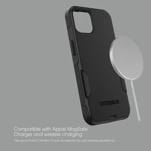 Miniatura 6 de OtterBox Commuter Series - Funda para iPhone 13 (solamente), embalaje no minorista, color negro
