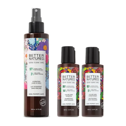 Miniatura 6 de Better Natured Tratamiento hidratante sin enjuague con leche en aerosol Hidrata, suaviza, desenreda Vegano Sin parabenos