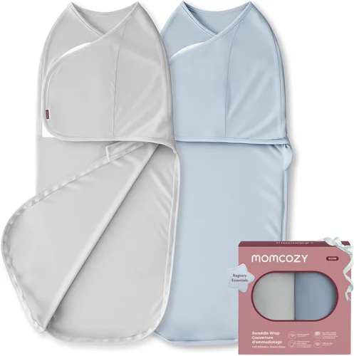 Miniatura 11 de Momcozy Pañales para recién nacidos, con cierre silencioso, adecuado para bebés de 0 a 3 meses, saco de dormir apto para recién nacidos, reduce