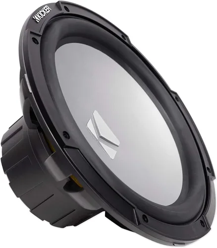Miniatura 4 de KICKER 45KMF122 - Subwoofer marino para barco de 12 pulgadas y 350 vatios con rejilla LED de carbón KMF12