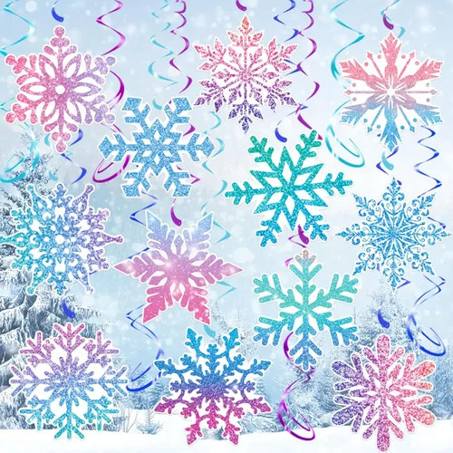 Miniatura 37 de 6 7 Birthday Hanging Swirl Decorations, 30Pcs Six Seven Party Ceiling Streamers for 6 7 Meme Ice Cream Birthday Party Supplies