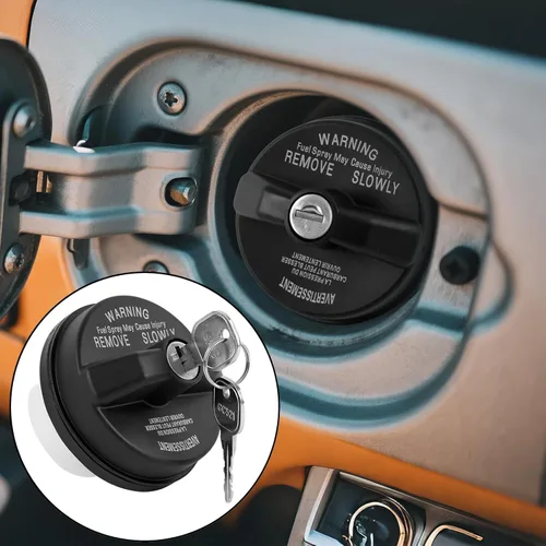 Miniatura 2 de Tapón de gasolina con bloqueo de depósito de combustible para automóvil con llaves 05278655AB apto para Jeep Dodge Chrysler DODGE RAM Wrangler