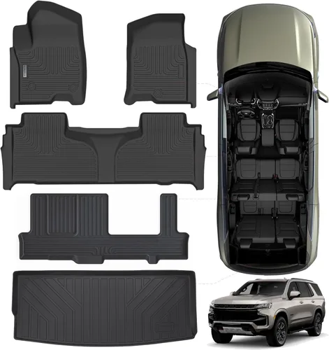 Miniatura 57 de Revestimientos de suelo para Acura ADX y Honda HR-V 2023-2026 TPE 2023-2026 TPE protección para todo tipo de clima, tapetes de primera y 2ª fila