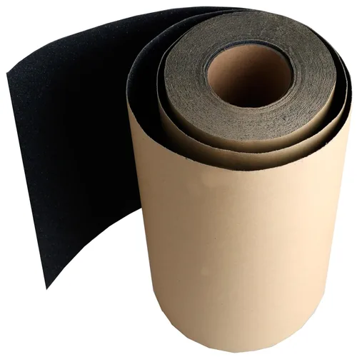 ZUEXT - Rollo de cinta de agarre negra de 11 pulgadas por 60 pies, impermeable, sin burbujas, cinta de agarre para patineta, papel de lija