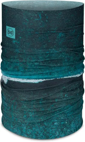 Miniatura 21 de BUFF CoolNet UV Polaina para el cuello, Protección solar UPF 50, Transpirable, Versátil, Mascarilla de secado rápido, Negro y Azul, Talla para Sun