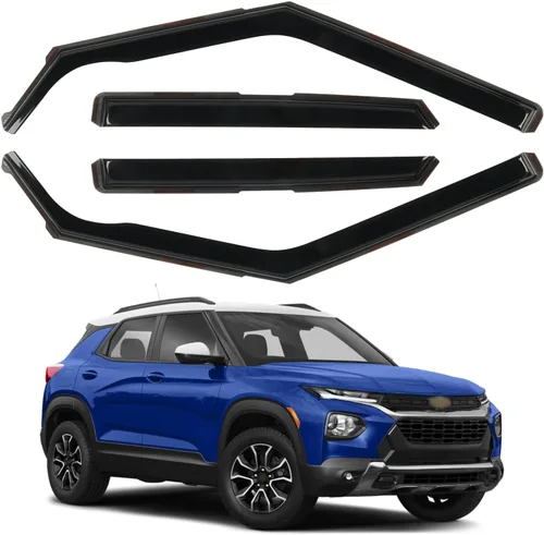Miniatura 41 de Protectores de lluvia in Channel para Jeep Grand Cherokee L 2021, 2022, 2023, 2024, 2025 2026, deflectores de viento laterales duraderos, viseras