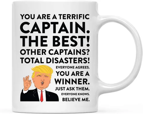 Miniatura 32 de Andaz Press Funny President Donald Trump - Taza de café de 11 onzas, excelente instructor aeróbico, paquete de 1, taza de cerámica para beber