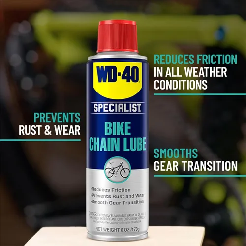Miniatura 2 de WD-40 Bike - Lubricante para bicicletas de todas las condiciones, limpiador para bicicletas, desengrasante, lubricante seco y húmedo