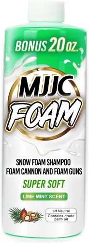 Miniatura 7 de MJJC Espuma (20 fl oz) Ultimate Snow Foam Car Wash Jabón Champú Especializado para Cañón de Espuma y Lavadora a Presión, Seguro para Autos