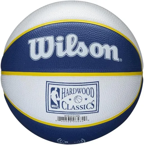 Miniatura 7 de Wilson NBA Team Retro Mini Balones de Baloncesto - Tamaño Mini - 3" Golden State Warriors