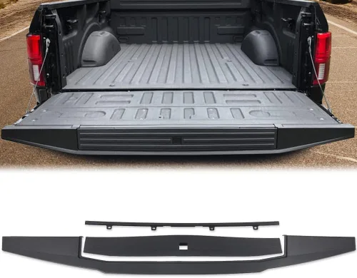 Miniatura 14 de PIT66 Tapa de moldeo para portón trasero, compatible con Ford Explorer Sport Trac 2007-2010, 7A2Z7840602BA, cubierta protectora superior para portón