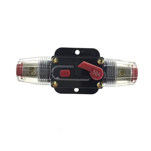 Miniatura 11 de ZOOKOTO 12V-24V DC 150A Disyuntor en Línea para Audio de Coche, Porta Fusibles con Reinicio, Inversor para Sistema de Interruptor de Estéreo