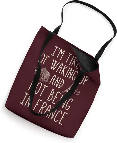 Miniatura 2 de Estoy cansado de despertar y no estar en Francia - lindo bolso francés
