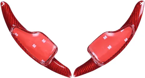 Extensión de palanca de cambios de palanca de cambios en el volante, paleta de cambios roja para Chevrolet Camaro LS, para Camaro LT1, LT, para