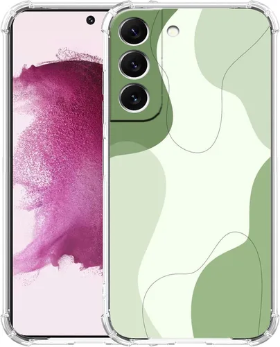 Miniatura 47 de Funda estética de collage para Samsung Galaxy S23 Ultra, patrón de citas positivas, funda de TPU suave de moda compatible con Galaxy S23 Ultra
