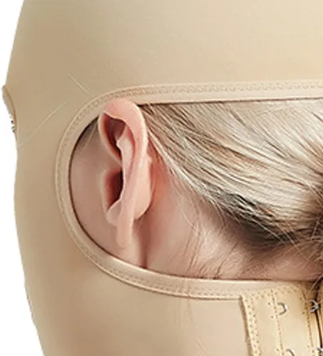 Miniatura 6 de Cinturón de dormir de cara completa, reutilizable, en forma de V, para adelgazar, correa para mascarilla, moldeador de masaje fino, cinturón facial