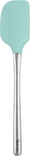 Miniatura 44 de Tovolo Flex-Core - Espátula con mango de acero inoxidable, cabeza de silicona resistente al calor y libre de BPA, segura para sartenes de hierro