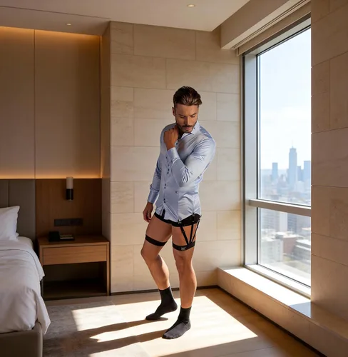 Miniatura 4 de NV Holders Mejorado 2.0, con cierres mejorados estancias de camisa premium, soportes para camisas, ligas de camisa, pliegues de camisa para hombres