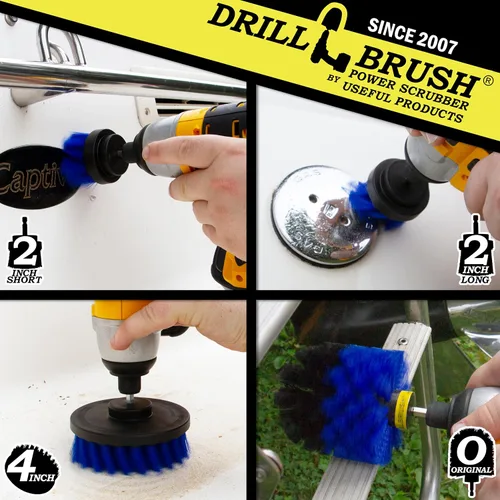 Miniatura 2 de Suministros de limpieza marina, kit de cepillos para un barco limpio, accesorios para barcos, juego de herramientas de limpieza de tanques, juego