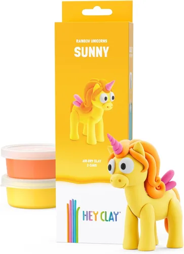 Miniatura 11 de HEY CLAY Arcilla de secado al aire con divertida aplicación interactiva, juego de arcilla para modelar y manualidades para niños de 3 a 8 años