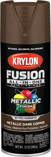 Miniatura 37 de Krylon Fusion - Pintura en aerosol adhesiva todo en uno para uso en interiores y exteriores, 12 onzas, aluminio Icy Grape